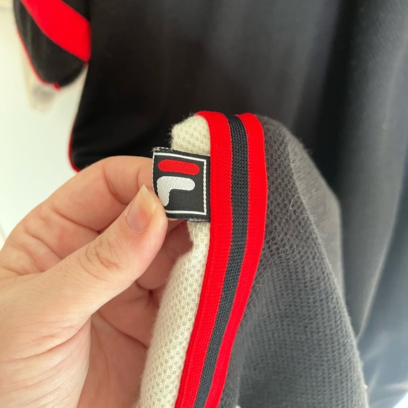 (3/$10) Fila waffle knit short sleeve tee shirt - Picture 5 of 6